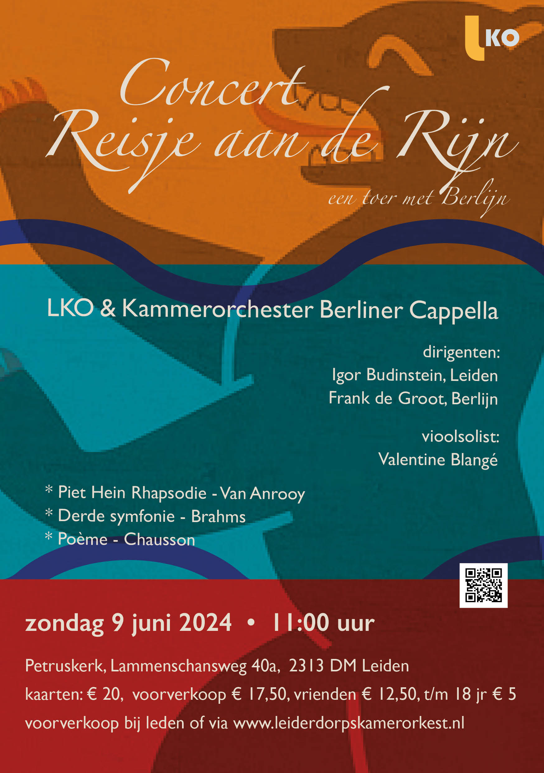 Affiche concert 9 juni