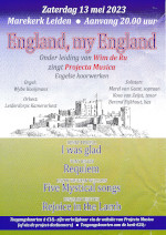 Poster "England,
 my England"